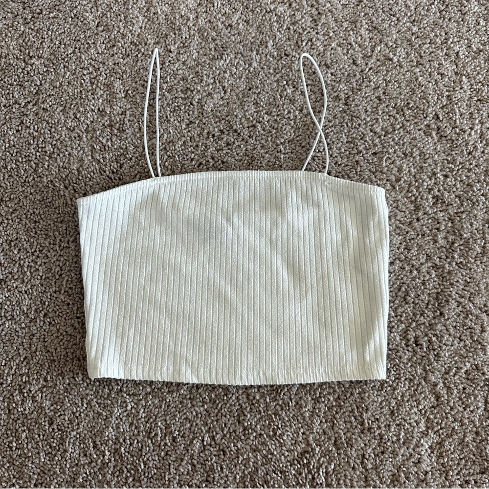 FOREVER 21— bandeau top with straps